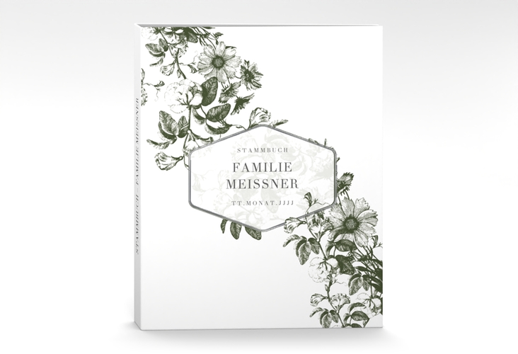 Stammbuch A4 Magnificent Stammbuch A4 gruen silber