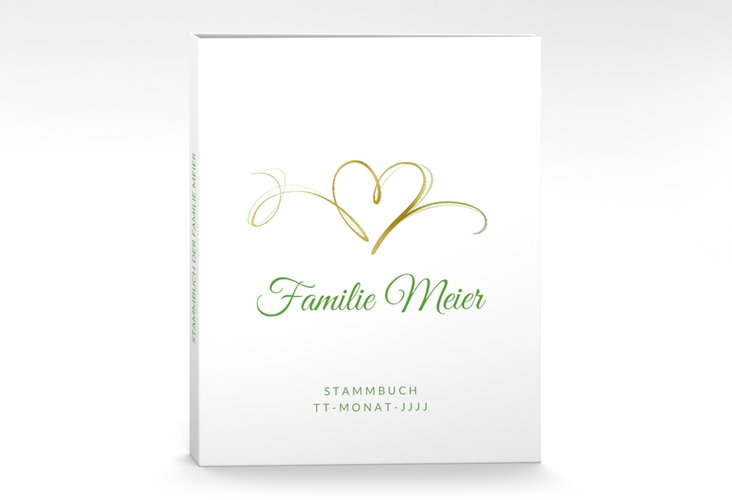 Stammbuch A4 Envie Stammbuch A4 gruen gold