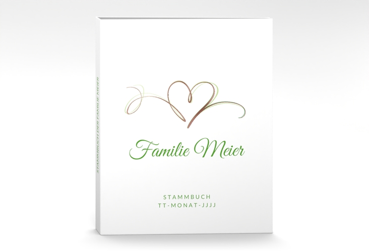 Stammbuch A4 Envie Stammbuch A4 gruen rosegold