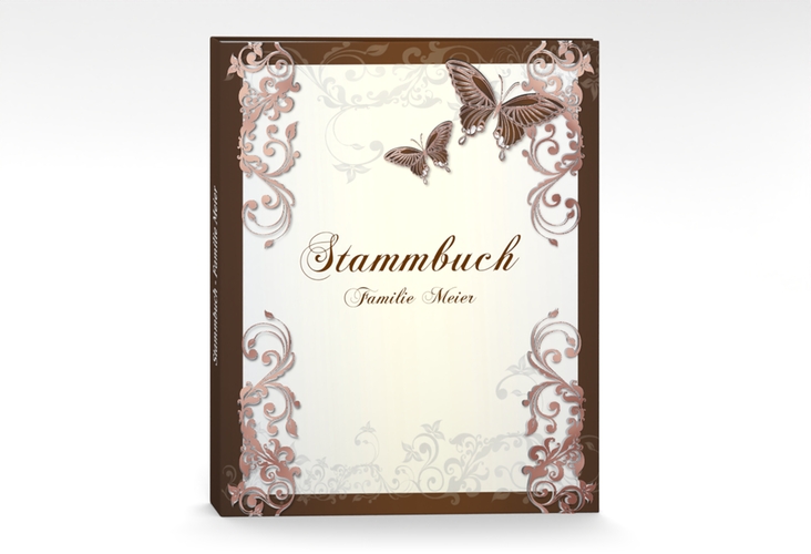 Stammbuch A4 Toulouse Stammbuch A4 braun rosegold