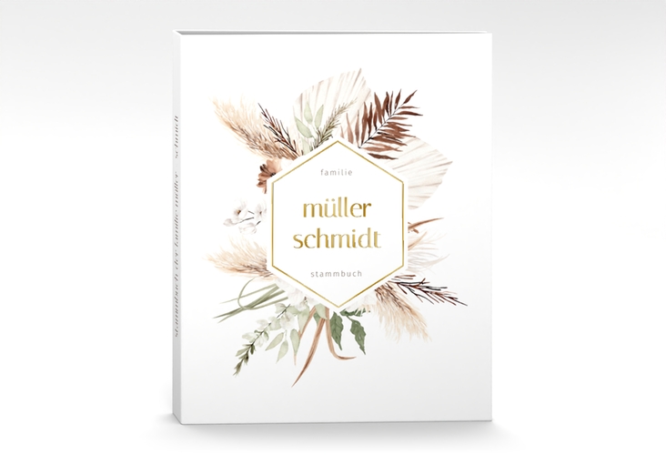 Stammbuch A4 Bohemian Stammbuch A4 weiss gold