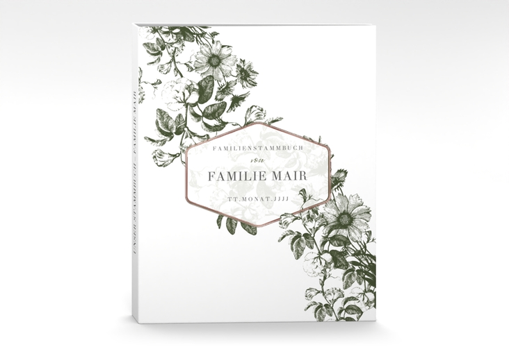 Stammbuch A4 Magnificent Stammbuch A4 gruen rosegold
