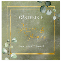 Klick: Details zu Gästebuch Creation Hochzeit "Jade" anzeigen Gästebuch Creation Hochzeit "Jade"