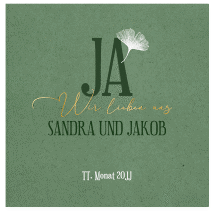 Klick: Details zu Gästebuch Creation Hochzeit "Ja" anzeigen Gästebuch Creation Hochzeit "Ja"