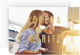 Klick: Details zu Save the Date-Karte "Memory" anzeigen Save the Date-Karte "Memory"