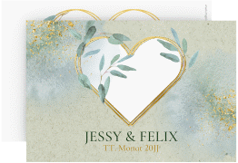 Klick: Details zu Save the Date-Karte "Amore" anzeigen Save the Date-Karte "Amore"