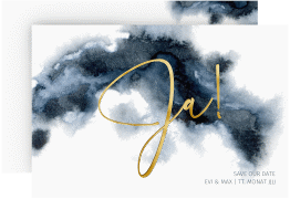 Klick: Details zu Save the Date-Karte "Aquarellic" anzeigen Save the Date-Karte "Aquarellic"