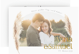 Klick: Details zu Save the Date-Karte "Boholove" anzeigen Save the Date-Karte "Boholove"