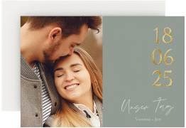 Klick: Details zu Save the Date-Karte "Day" anzeigen Save the Date-Karte "Day"