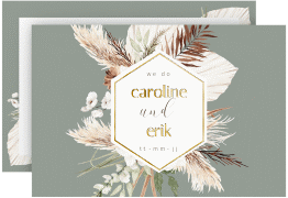 Klick: Details zu Save the Date-Karte "Bohemian" anzeigen Save the Date-Karte Bohemian