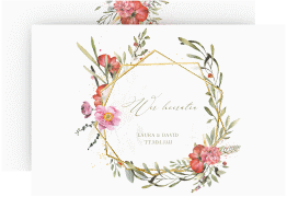 Klick: Details zu Save the Date-Karte "Sommergarten" anzeigen Save the Date-Karte "Sommergarten"