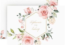 Save the Date-Karte Graceful