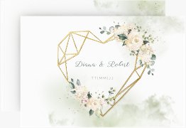 Save the Date-Karte Adore