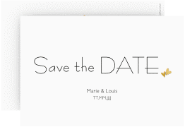 Klick: Details zu Save the Date-Karte Hochzeit "Twohearts" anzeigen Save the Date-Karte Hochzeit "Twohearts"
