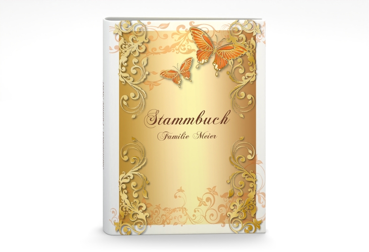 Stammbuch A5 Toulouse Stammbuch A5 orange gold