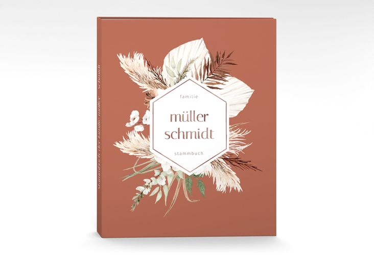 Stammbuch A4 Bohemian Stammbuch A4 orange rosegold