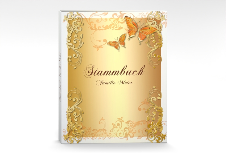 Stammbuch A4 Toulouse Stammbuch A4 orange gold