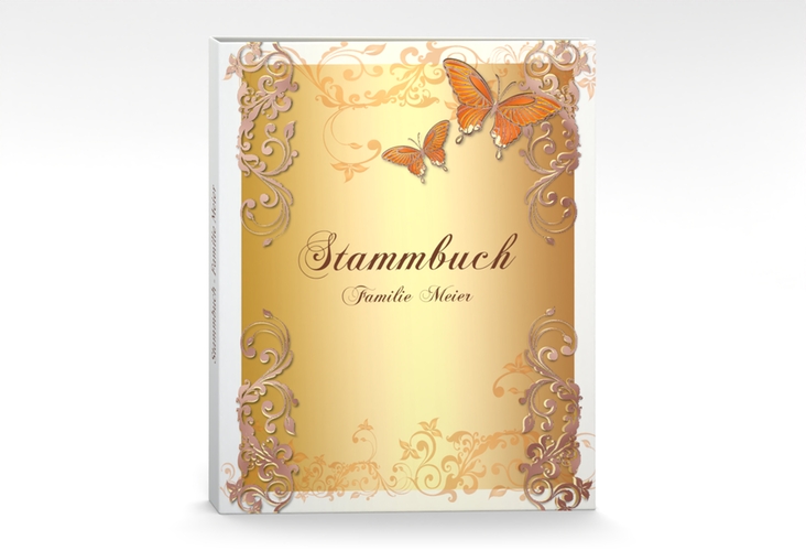 Stammbuch A4 Toulouse Stammbuch A4 orange rosegold