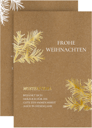 Klick: Details zu Business-Weihnachtskarte "Tannenkraft" anzeigen Business-Weihnachtskarte "Tannenkraft"