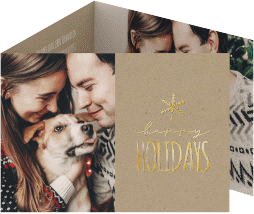 Weihnachtskarte "Holidays"