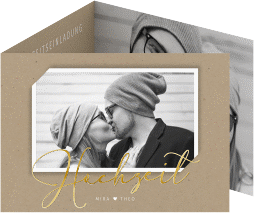 Klick: Details zu Hochzeitseinladung "Crafty" anzeigen Hochzeitseinladung "Crafty"