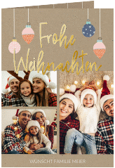 Klick: Details zu Weihnachtskarte "Weihnachtsfreude" anzeigen Weihnachtskarte "Weihnachtsfreude"