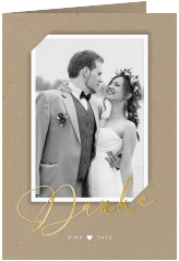 Klick: Details zu Danksagungskarte Hochzeit "Crafty" anzeigen Danksagungskarte Hochzeit "Crafty"