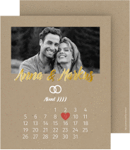 Klick: Details zu Save the Date-Kalenderblatt "Icons" anzeigen Save the Date-Kalenderblatt "Icons"