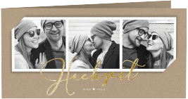 Klick: Details zu Hochzeitseinladung "Crafty" anzeigen Hochzeitseinladung "Crafty"