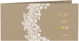 Klick: Details zu Dankeskarte Hochzeit "Mariage" anzeigen Dankeskarte Hochzeit "Mariage"