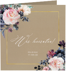 Klick: Details zu Hochzeitseinladung "Abendlicht" anzeigen Hochzeitseinladung "Abendlicht"