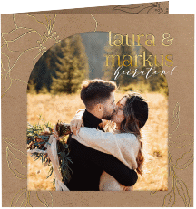 Klick: Details zu Hochzeitseinladung "Alpenblume" anzeigen Hochzeitseinladung "Alpenblume"
