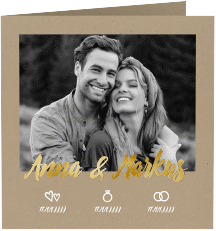 Klick: Details zu Hochzeitseinladung "Icons" anzeigen Hochzeitseinladung "Icons"