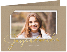 Danksagung Jugendweihe "Santo"