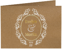 Klick: Details zu Hochzeitseinladung "Gypsophila" anzeigen Hochzeitseinladung "Gypsophila"