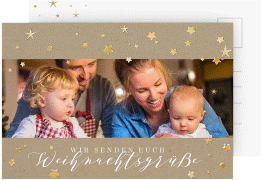 Klick: Details zu Weihnachtskarte "Sternennacht" anzeigen Weihnachtskarte "Sternennacht"