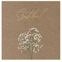 Klick: Details zu Gästebuch Creation Hochzeit "Schleierkraut" anzeigen Gästebuch Creation Hochzeit "Schleierkraut"