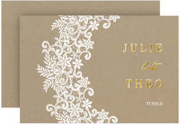 Klick: Details zu Save the Date-Karte "Mariage" anzeigen Save the Date-Karte "Mariage"