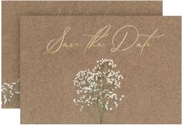 Klick: Details zu Save the Date-Karte "Schleierkraut" anzeigen Save the Date-Karte "Schleierkraut"