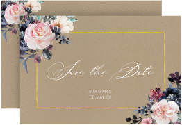 Klick: Details zu Save the Date-Karte "Abendlicht" anzeigen Save the Date-Karte "Abendlicht"