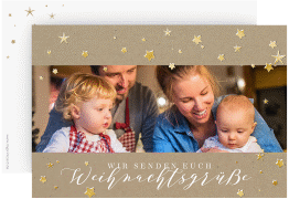 Klick: Details zu Weihnachtskarte "Sternennacht" anzeigen Weihnachtskarte "Sternennacht"