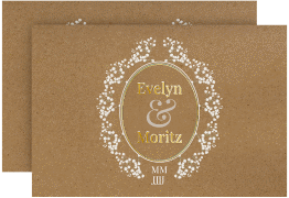 Klick: Details zu Save the Date-Karte "Gypsophila" anzeigen Save the Date-Karte "Gypsophila"