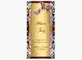 Tagesablauf Hochzeit Toulouse lange Karte hoch rot