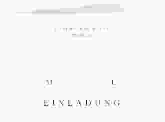 Hochzeitseinladung Infinity mittlere Klappkarte quer rot