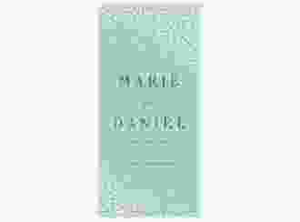 Menükarte Hochzeit Glitter lange Karte hoch mint