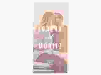 Menükarte Hochzeit Memory lange Karte hoch rosa