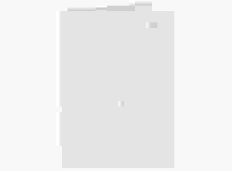Menükarte Hochzeit Einfachheit A5 Klappkarte hoch mint mit modernem Schriftzug