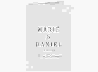 Menükarte Hochzeit Glitter A5 Klappkarte hoch rosa