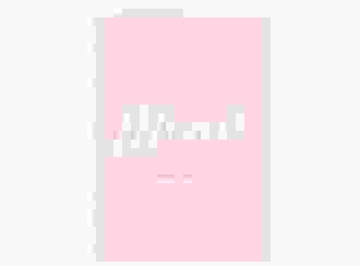 Menükarte Hochzeit Glam A5 Klappkarte hoch rosa