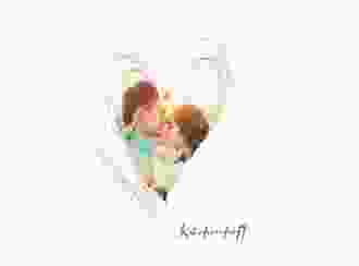Kirchenheft Hochzeit Liebe A5 Klappkarte hoch pink
